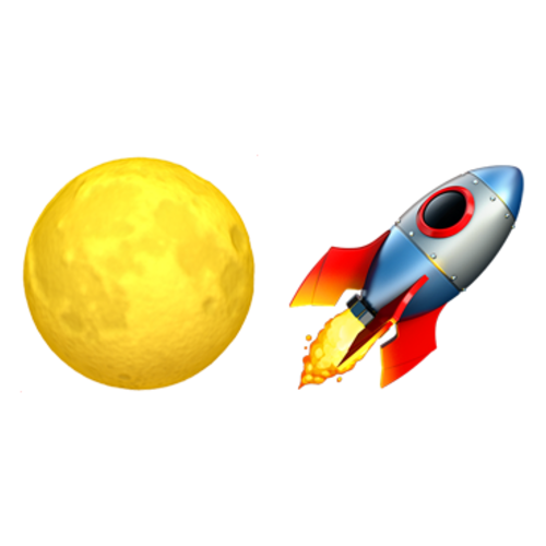🌕🚀 Emoji Domain iOS rendering